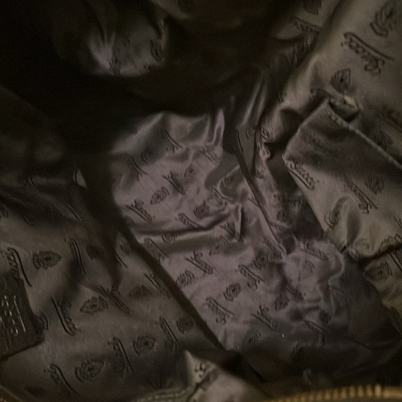 Rare Vintage Gucci Black Suede Bag - Picture 8 of 16